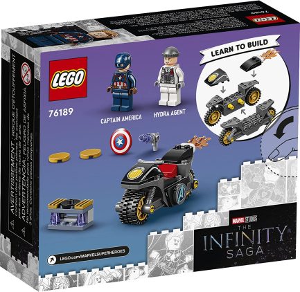 Lego The Infinity Saga: Captain America and Hydra Face-Off- Σύγκρουση Κάπτεν Αμέρικα Και Ύδρας (76189) - Image 4