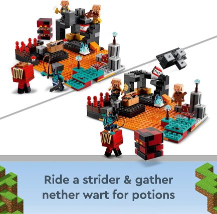 LEGO Minecraft The Nether Bastion: Ο Προμαχώνας του Νέδερ (21185) - Image 3