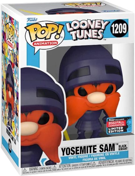 Funko Pop! Animation: Looney Tunes - Yosemite Sam (Knight) (2022 Fall Convention Limited Edition) #1209 Vinyl Figure - Image 3