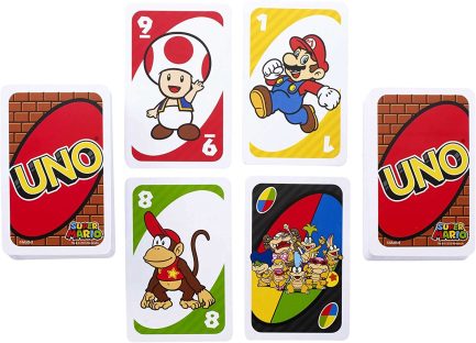 Mattel Επιτραπέζιο Παιχνίδι UNO Super Mario Card Game για 2-10 Παίκτες 7+ Ετών (DRD00) - Image 4