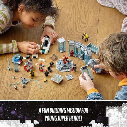 LEGO Super Heroes Iron Man Armoury: Οπλοστάσιο του Άιρον Μαν (76216) (496 Pieces) - Image 5