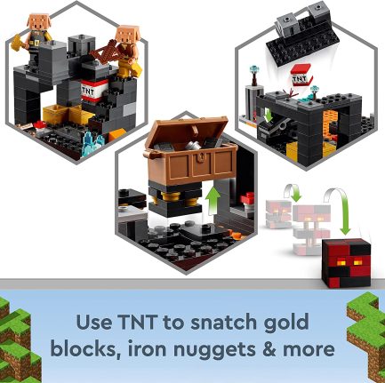 LEGO Minecraft The Nether Bastion: Ο Προμαχώνας του Νέδερ (21185) - Image 4