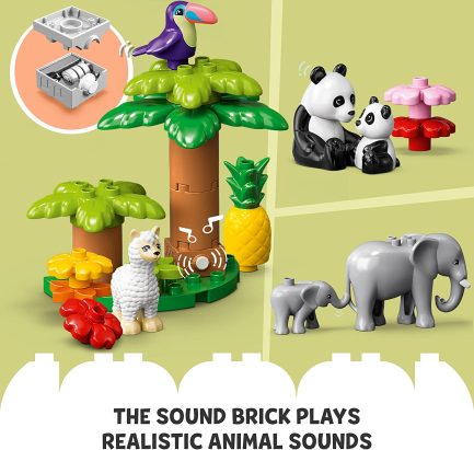 Lego Duplo Wild Animals of the World : Άγρια Ζώα του Κόσμου (10975) - Image 5