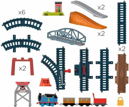 Παιχνιδολαμπάδα Fisher-Price Τόμας το Τρενάκι - 3 Διαδρομές (HGX64) - Image 5