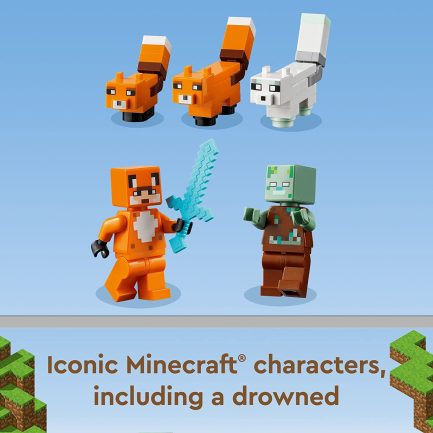 LEGO®Minecraft The Fox Lodge Η Καλύβα Των Αλεπούδων (21178) - Image 5