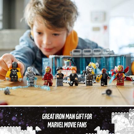 LEGO Super Heroes Iron Man Armoury: Οπλοστάσιο του Άιρον Μαν (76216) (496 Pieces) - Image 6