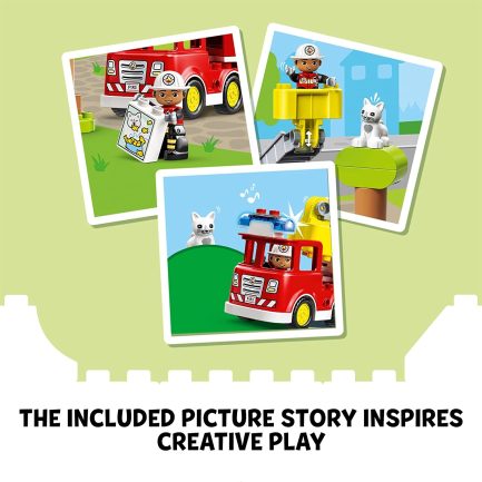 Lego Duplo Fire Truck: Πυροσβεστικό Φορτηγό (10969) - Image 6