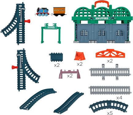 Fisher-Price Thomas And Friends Knapford Station Σταθμός Του Ναπφορντ : 2 σε 1 Σετ παιχνιδιού και αποθηκευτική θήκη (HGX63) - Image 6