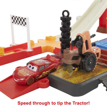 Mattel Disney Cars Τα Μπουζι Της Ωραιας Ελενης - Σετ Παιχνιδιου Με Ευκολη Αποθηκευση (HDN02) - Image 5