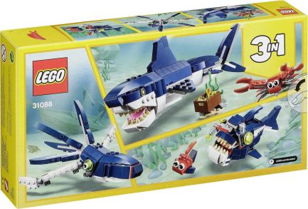 LEGO®Creator 3-in-1: Deep Sea Creatures-Πλάσματα της Βαθιάς Θάλασσας (31088) - Image 2