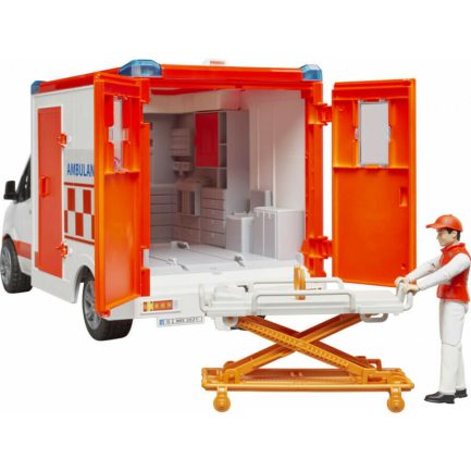 Bruder Ασθενοφόρο Mercedes Benz Sprinter με οδηγό/2 (BR002676) - Image 3