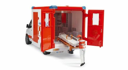 Bruder Ασθενοφόρο Mercedes Benz Sprinter με οδηγό/2 (BR002676) - Image 5