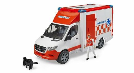 Bruder Ασθενοφόρο Mercedes Benz Sprinter με οδηγό/2 (BR002676) - Image 6