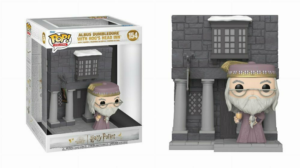 Funko Pop! Deluxe: Harry Potter Chamber of Secrets Anniversary 20th - Albus Dumbledore with Hog's Head Inn #154 Vinyl Figure 889698656467