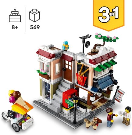 LEGO®Creator Κατάστημα με Νουντλ στο Κέντρο της Πόλης (31131) - Image 3