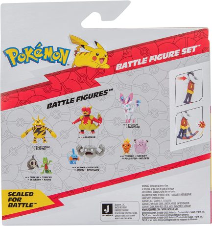Jazwares Παιχνίδι Μινιατούρα Pokemon Cinderace & Pikachu για 4+ Ετών (PKW2904) - Image 8