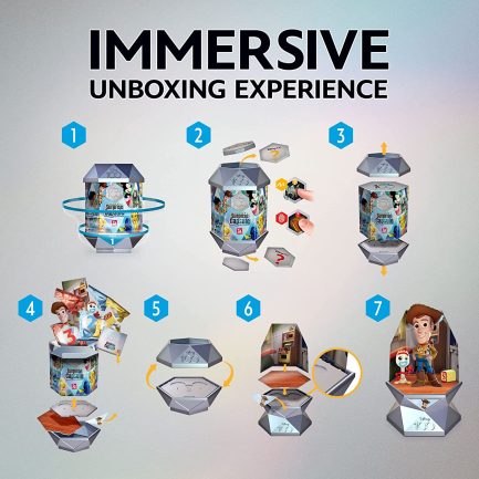 YuMe Disney 100 Series Mystery Capsule Blind Box with Surprise Characters Gift Figurines Toys - Series 1 (TOY-0026) (Τυχαία Επιλογή Φιγούρας) - Image 3