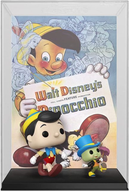 Funko Pop! Movie Posters: Disney's 100th - Pinocchio & Jiminy Cricket #08 Vinyl Figure -(889698675796) - Image 3