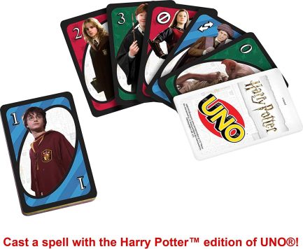 Mattel Επιτραπέζιο Παιχνίδι UNO Harry Potter για 2-10 Παίκτες 7+ Ετών FNC42 - Image 3