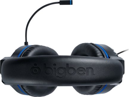 Bigben Interactive Interactive V3.0 Over Ear Gaming Headset με σύνδεση 3.5mm Black Blue for PS5/PS4 - Image 3