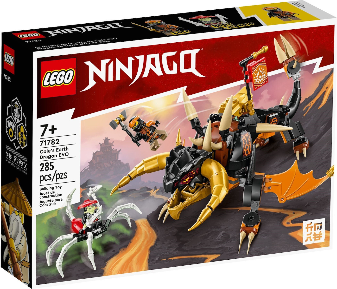 LEGO Ninjago Cole's Earth Dragon Evo (71782) - Image 3