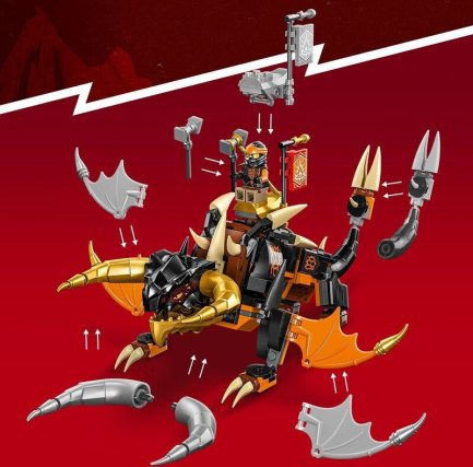 LEGO Ninjago Cole's Earth Dragon Evo (71782) - Image 10