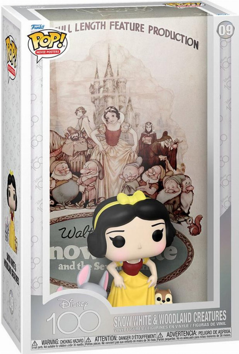 Funko Pop! Movie Posters: Disney's 100th - Snow White & Woodland Creatures #09 Vinyl Figure - (889698675802)
