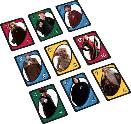 Mattel Επιτραπέζιο Παιχνίδι UNO Harry Potter για 2-10 Παίκτες 7+ Ετών FNC42 - Image 5