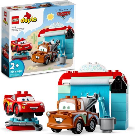LEGO Duplo Disney Lightning McQueen & Mater's Car Wash Fun -Ο Κεραυνός Μακουίν & Μπάρμπας Στο Πλυντήριο Αυτοκινήτων (10996) - Image 2