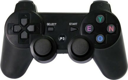 DoubleShock P3 EY-905 Ασύρματο Gamepad για PS3 Μαύρο - Image 2