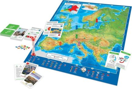 Δεσύλλας Επιτραπέζιο Παιχνίδι Ταξιδεύοντας Στην Ευρώπη Δεύτερη Έκδοση για 2-6 Παίκτες 10+ Ετών (100739) - Image 2