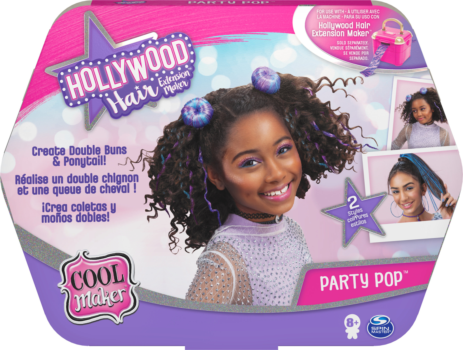 Spin Master Cool Maker: Hollywood Hair Extension Maker - Party Pop (20125275)