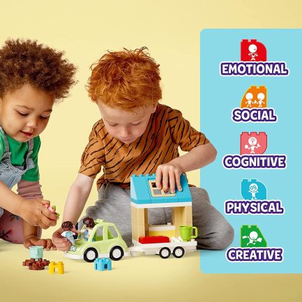 LEGO Duplo Family House On Wheels - Σπίτι Σε Ρόδες(10986) - Image 4