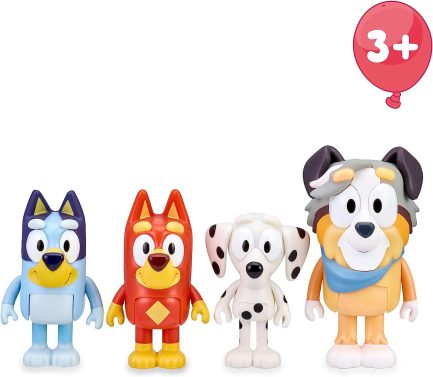 Giochi Preziosi Παιχνίδι Μινιατούρα School Pack (Bluey- Rusty- Chloe- Calypso) για 3+ Ετών (BLY09000) - Image 2