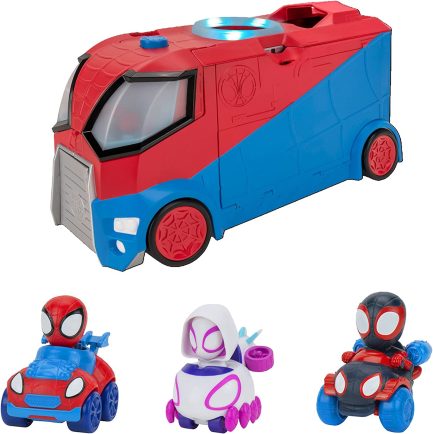 Spidey Νταλίκα με Ήχο και Φως 35 εκ. Μαζί Με 2 Φιγούρες (JWS00051) - Image 2