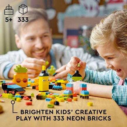 Lego Classic Creative Neon Fun για 5+ ετών (11027) - Image 3