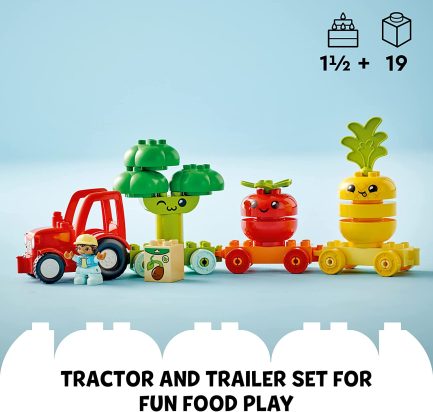 LEGO Duplo Fruit & Vegetables Tractor -Τρακτέρ Φρούτων Και Λαχανικών (10982) - Image 3