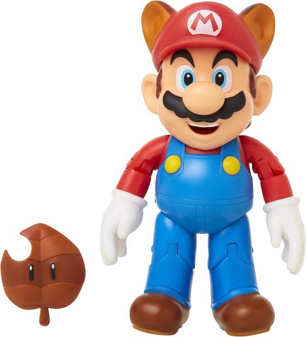Jakks Pacific Παιχνίδι Μινιατούρα Super Mario Wave (Mario Raccoon With Super Leaf) για 3+ Ετών 10εκ. (JPA41177-X) - Image 3