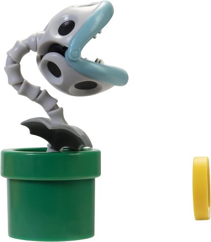 Jakks Pacific Παιχνίδι Μινιατούρα Super Mario Wave (Bone Piranha plant with coin) για 3+ Ετών 10εκ. (JPA41177-X) (41177) - Image 3