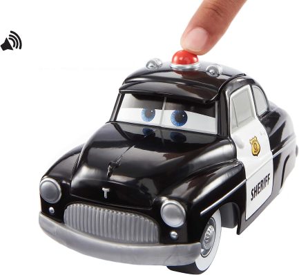 Mattel Disney Cars: Track Talkers Οχήματα με Ήχους - Sheriff (HFC52) - Image 3