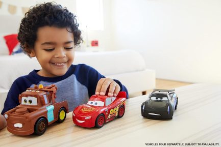 Mattel Disney Cars: Track Talkers Οχήματα με Ήχους - Lightning McQueen (GXT29) - Image 3