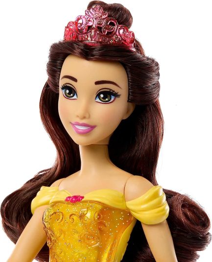 Παιχνιδολαμπάδα Mattel Disney Princess- Πεντάμορφη - Belle (HLW11) - Image 3