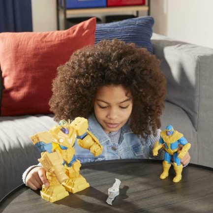 Παιχνιδολαμπάδα Marvel Avengers Thanos Ultimate Mech Suit για 4+ Ετών Hasbro (F0264) - Image 3