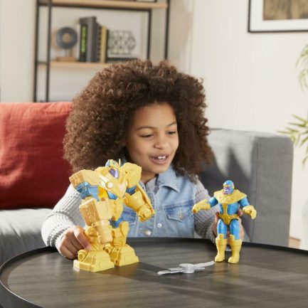 Παιχνιδολαμπάδα Marvel Avengers Thanos Ultimate Mech Suit για 4+ Ετών Hasbro (F0264) - Image 5