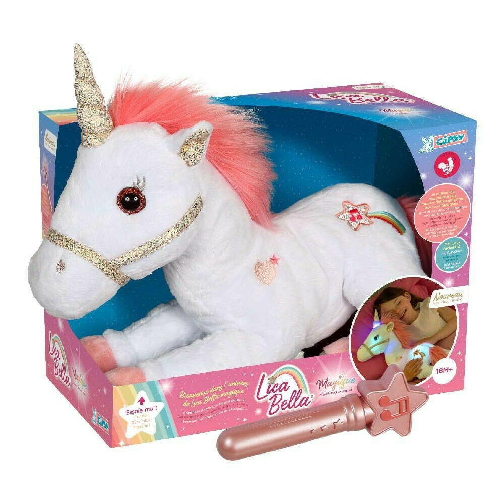 Fanatics Λούτρινος Μονόκερος Lica Bella με Ήχο για 1.5+ Ετών (GIP56072LA)