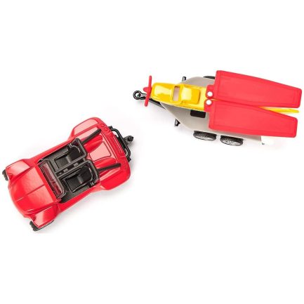 Siku Αυτοκινητάκι Buggy με Τρέιλερ και Αεροπλάνο 50/HK (1696) - Image 3