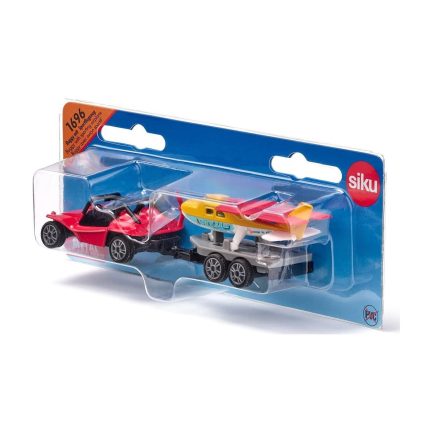 Siku Αυτοκινητάκι Buggy με Τρέιλερ και Αεροπλάνο 50/HK (1696) - Image 7