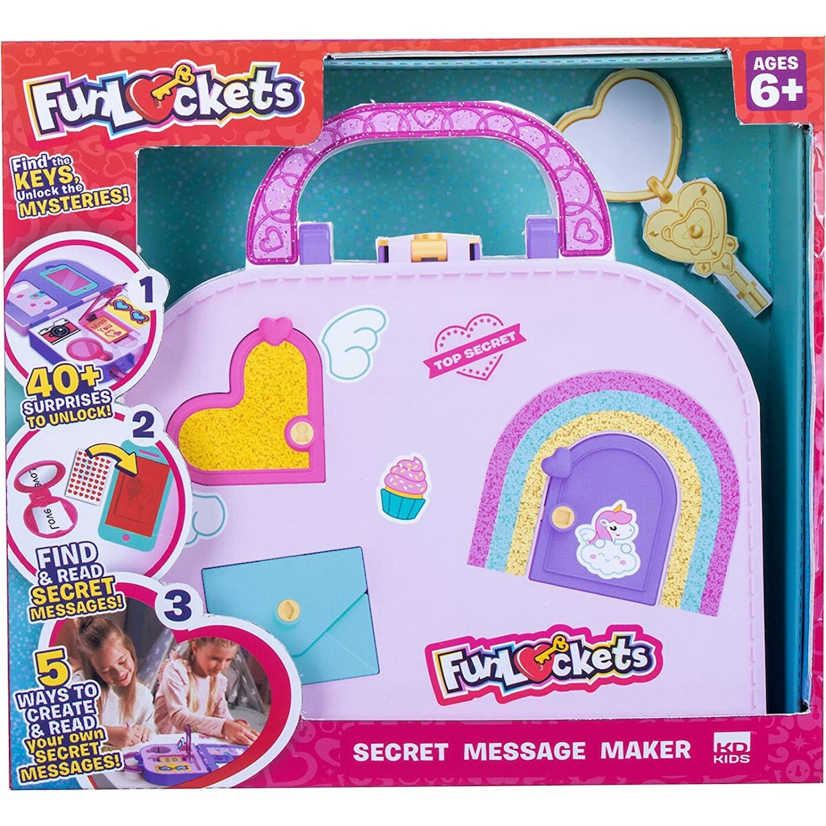 Fanatics Παιχνίδι Μινιατούρα Funlockets Secret Message Maker για 6+ Ετών (KD022230)
