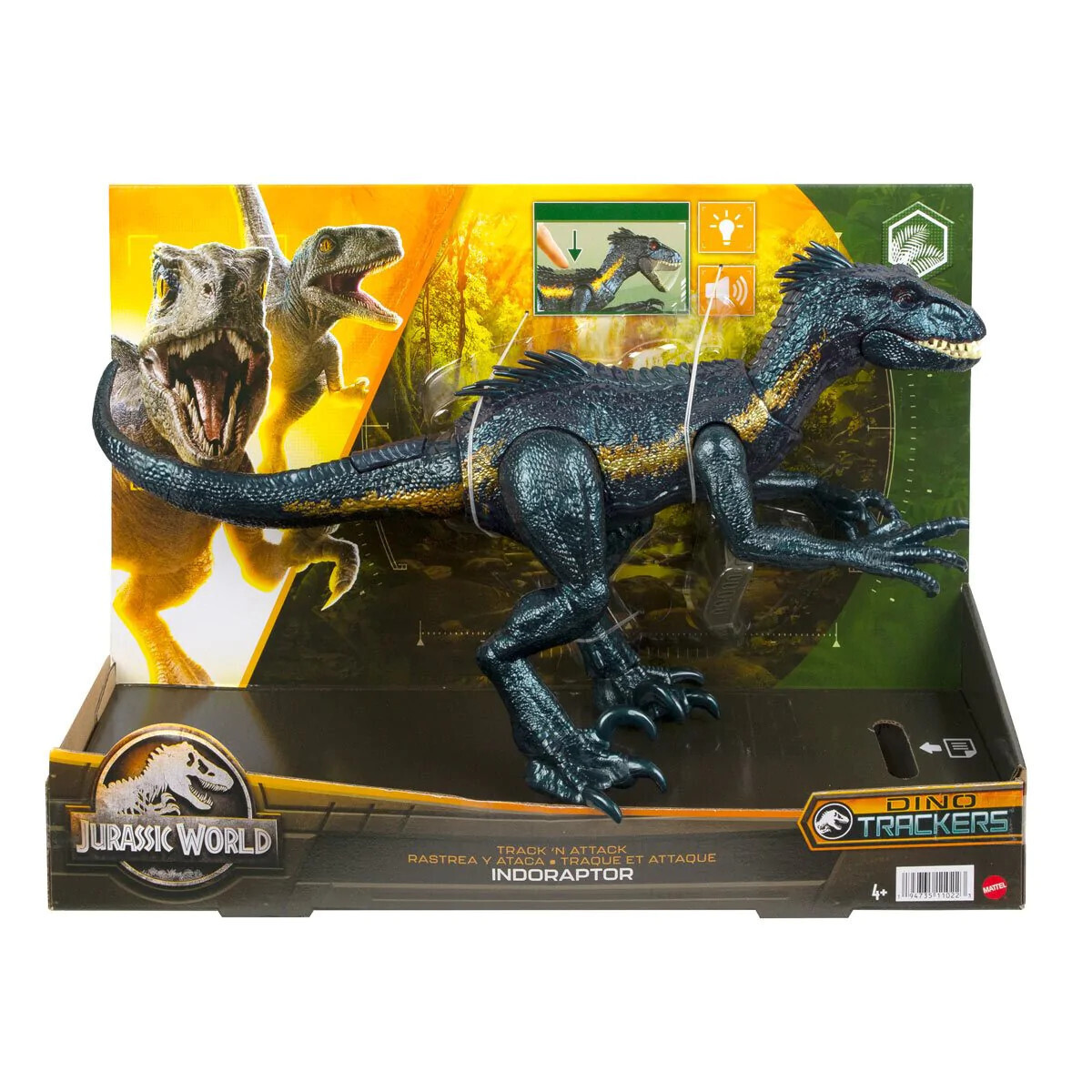 Mattel Jurassic World: Dino Trackers Track 'N Attack - Indorraptor (HKY11) - Image 5