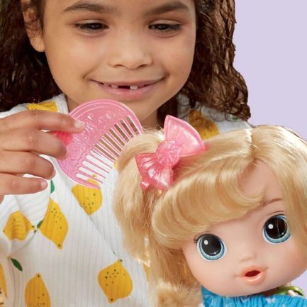Hasbro Baby Alive: Fruity Sips Apple Blonde Hair Doll (F7356) - Image 4